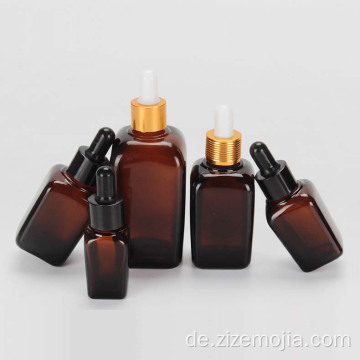 30 ml quadratische Tropfflaschen aus Glas für ätherische Öle